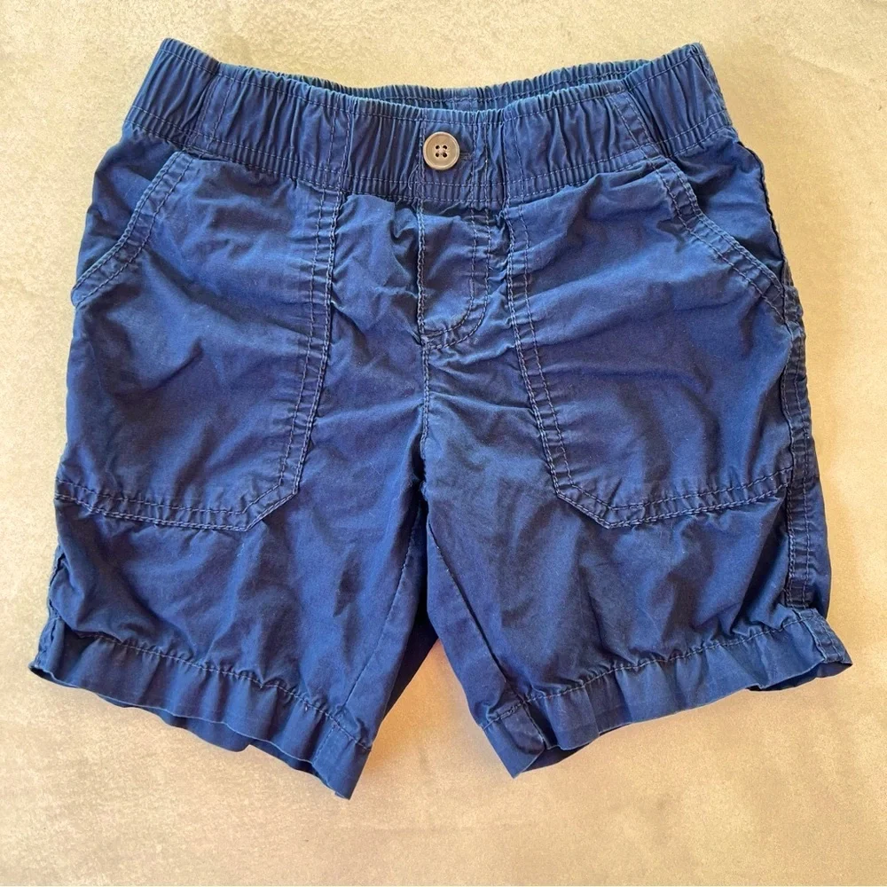 Gymboree Navy Blue Kids‎ Cotton Pull-on Shorts 3T